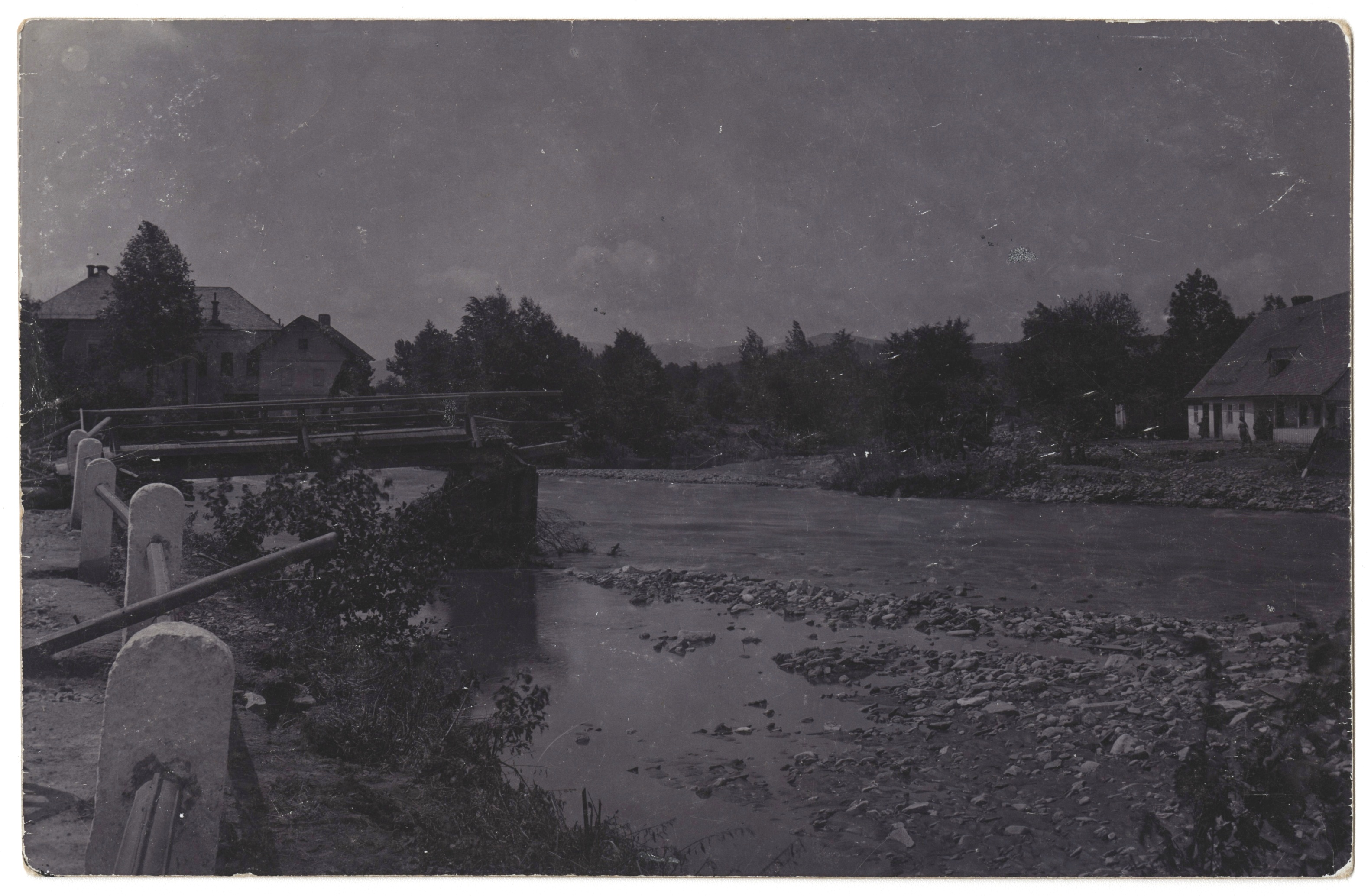 Náhledový obrázek Povodeň r. 1903 na Jesenicku (čb. fotografie) - 1