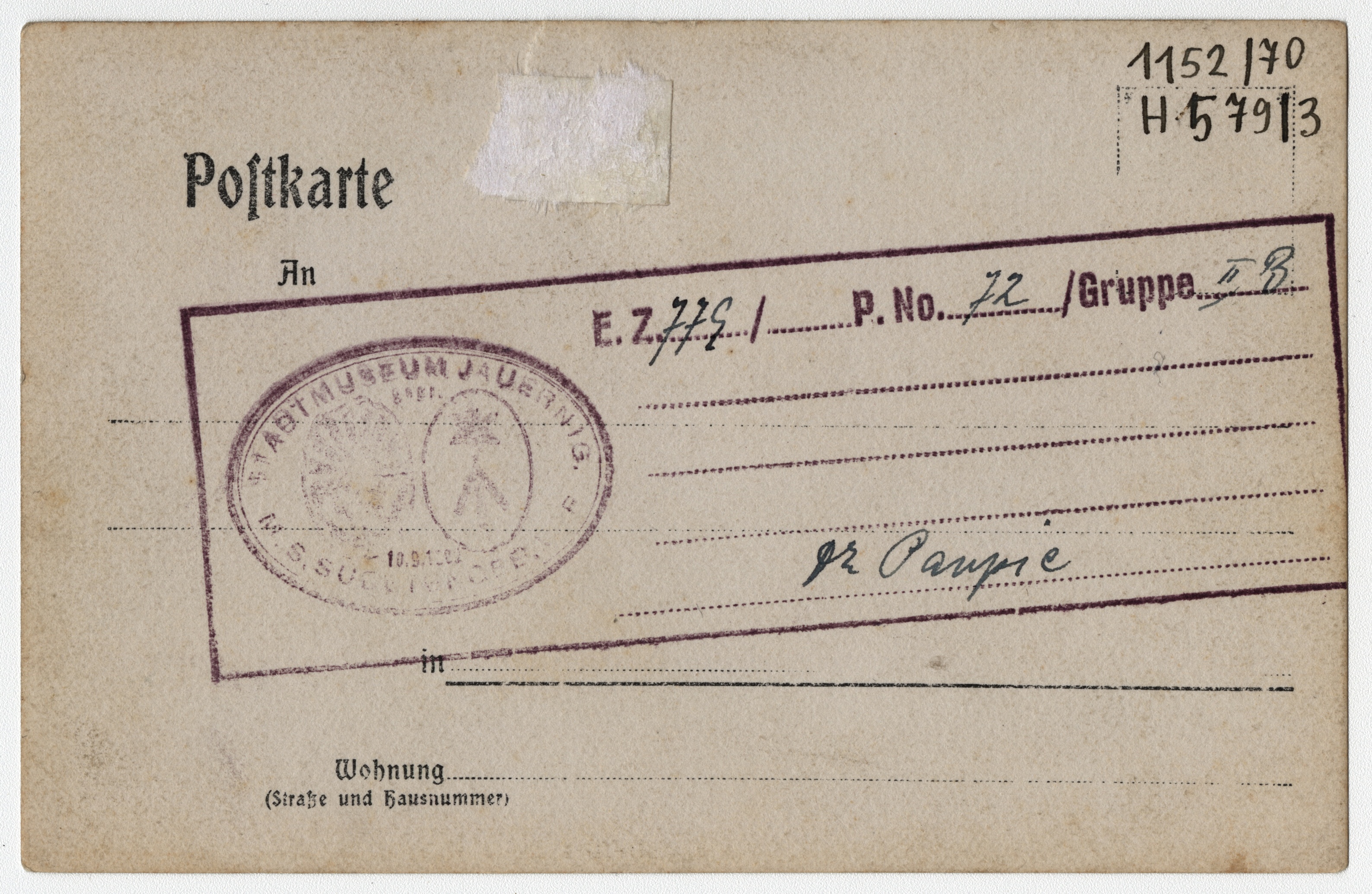 Náhledový obrázek Povodeň r. 1903: Mikulovice (čb. fotografie) - 2