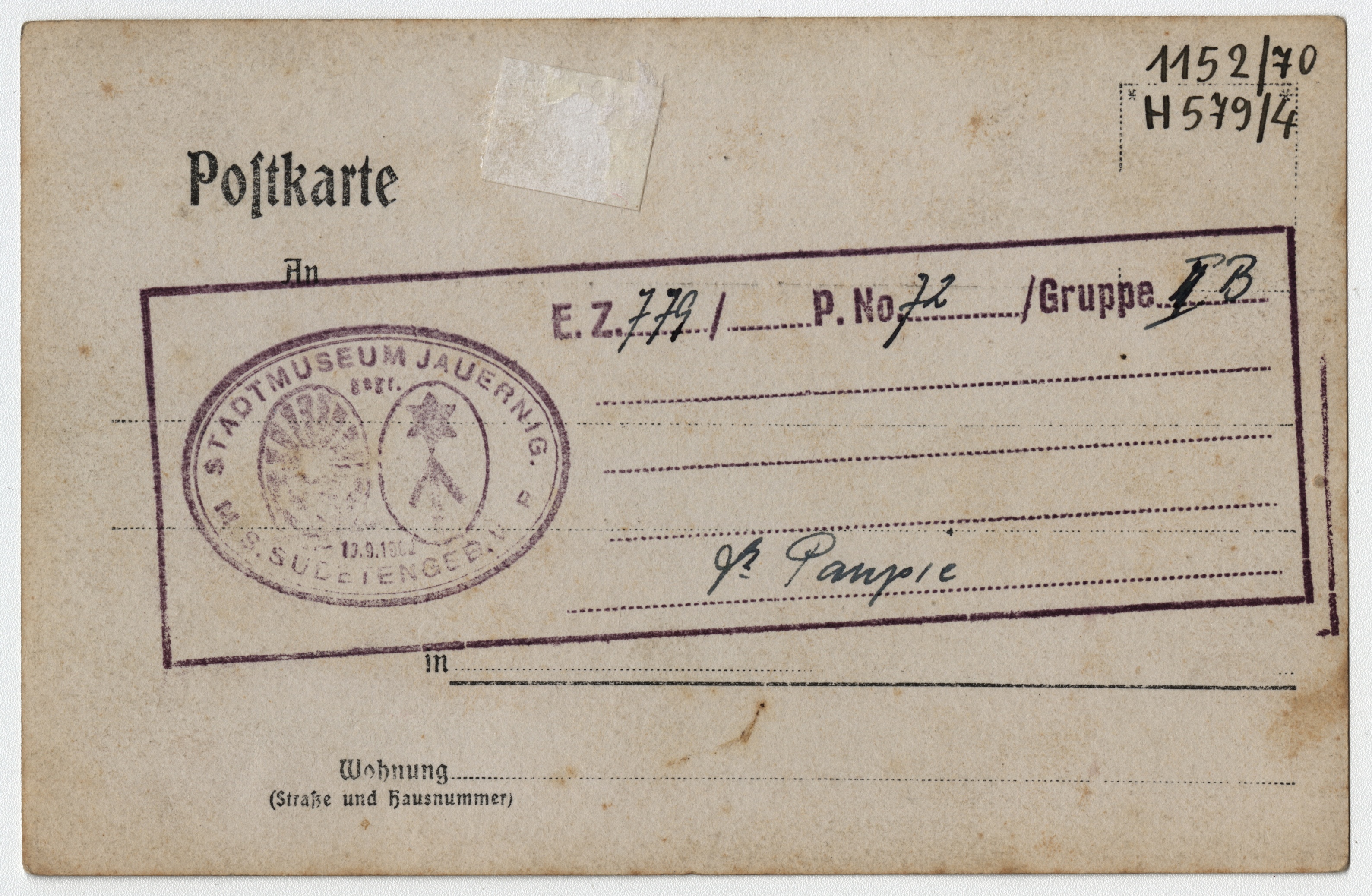 Náhledový obrázek Povodeň r. 1903: Mikulovice (čb. fotografie) - 2