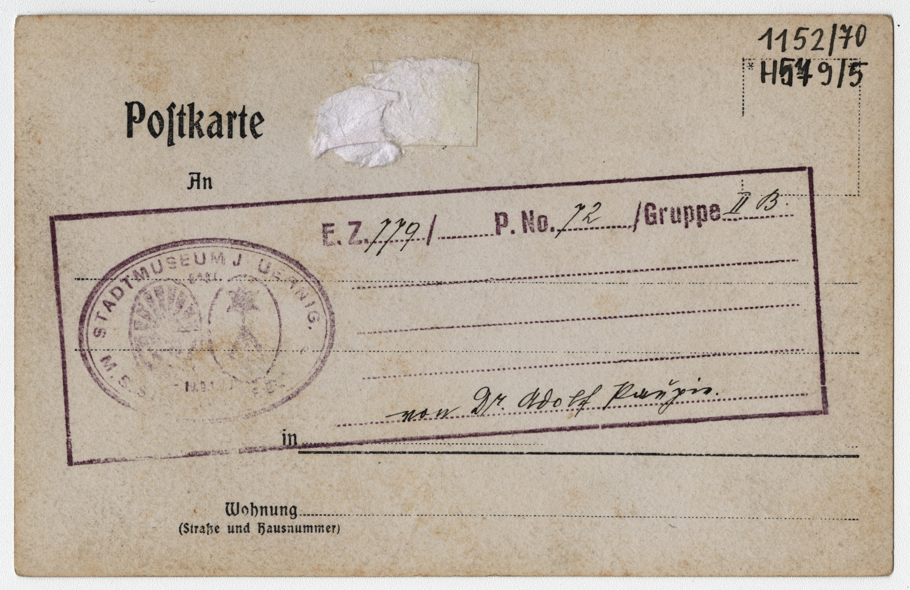 Náhledový obrázek Povodeň r. 1903: Hlucholazy (čb. fotografie) - 2