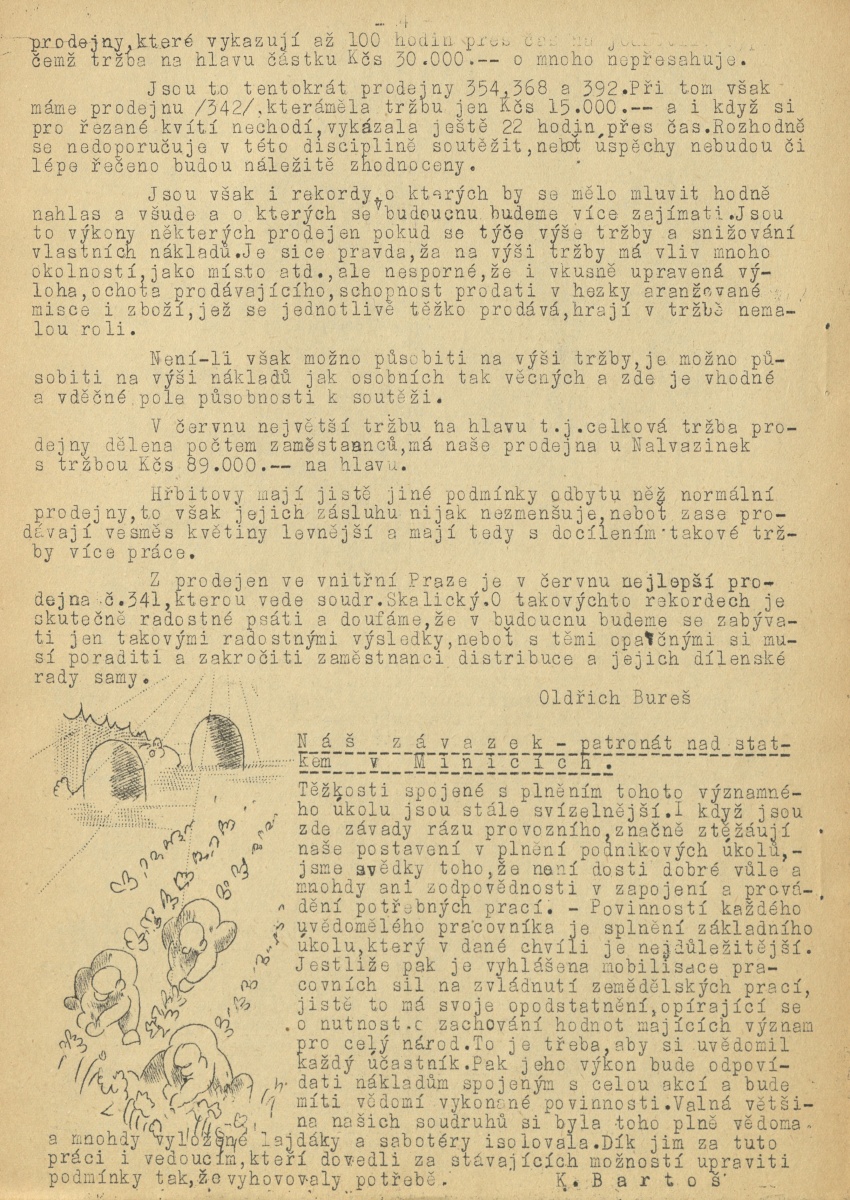 Náhledový obrázek Kvítek, rok 1951, číslo 7 - 4