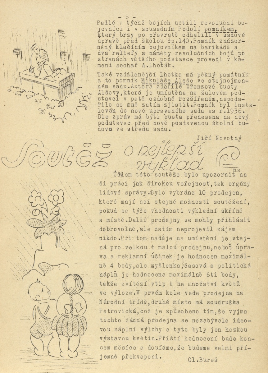 Náhledový obrázek Kvítek, rok 1951, číslo 7 - 8