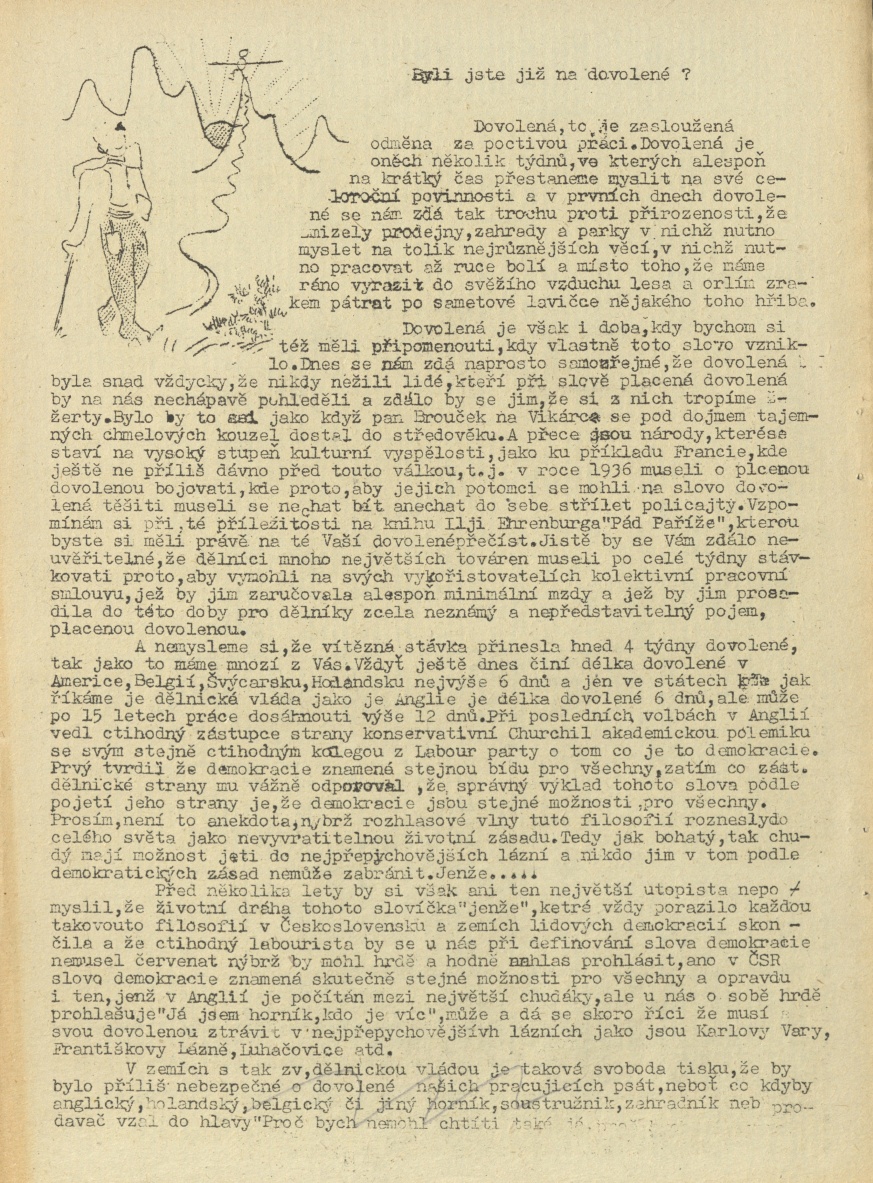 Náhledový obrázek Kvítek, rok 1951, číslo 8 - 6