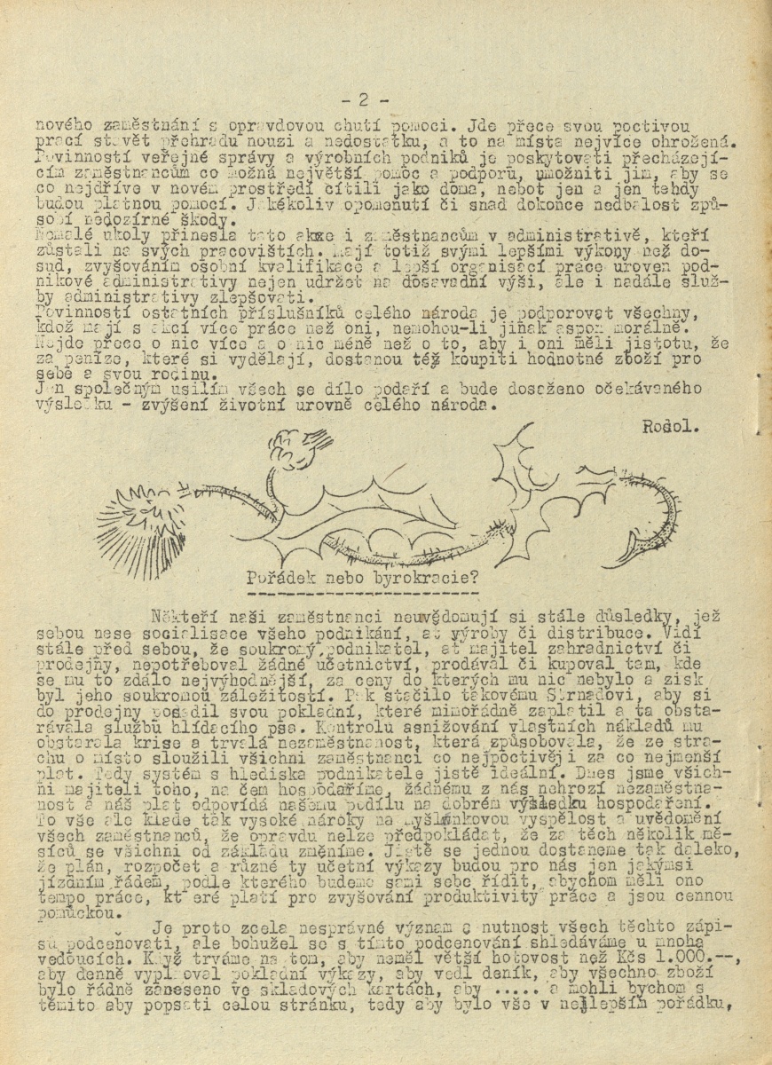 Náhledový obrázek Kvítek, rok 1951, číslo 8 - 2