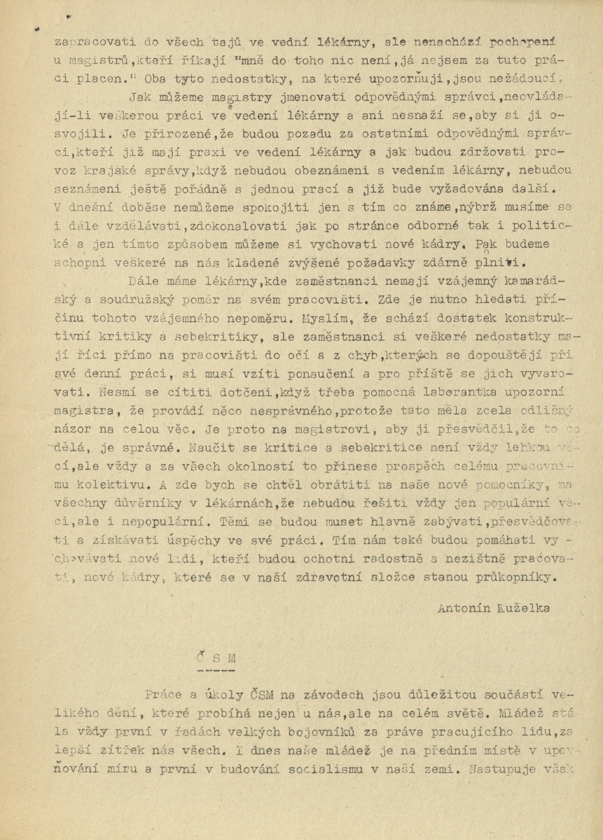 Náhledový obrázek Lék a práce, rok 1951, číslo 1 - 7