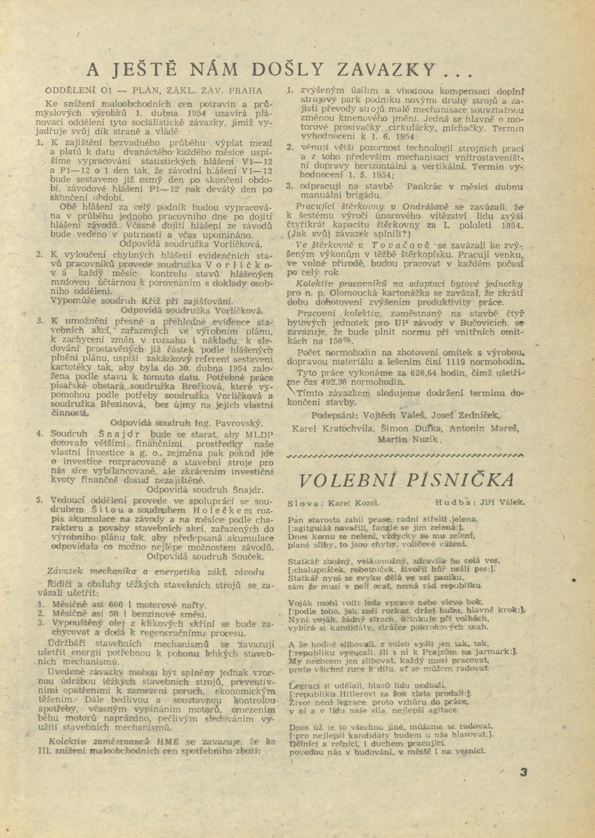 Náhledový obrázek Lesostavby, rok 1954, číslo 3 - 3