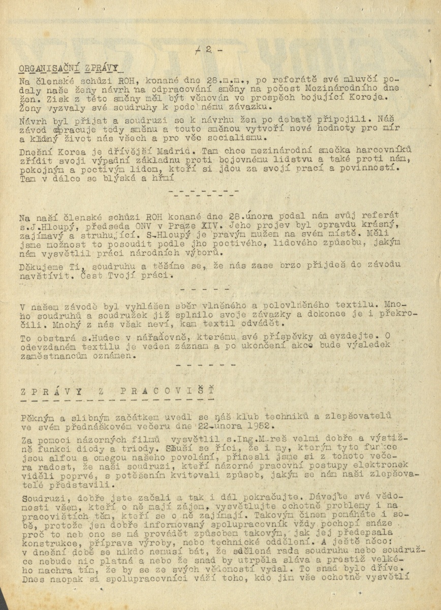 Náhledový obrázek Zájmy Tesly, rok 1952, číslo 3 - 2