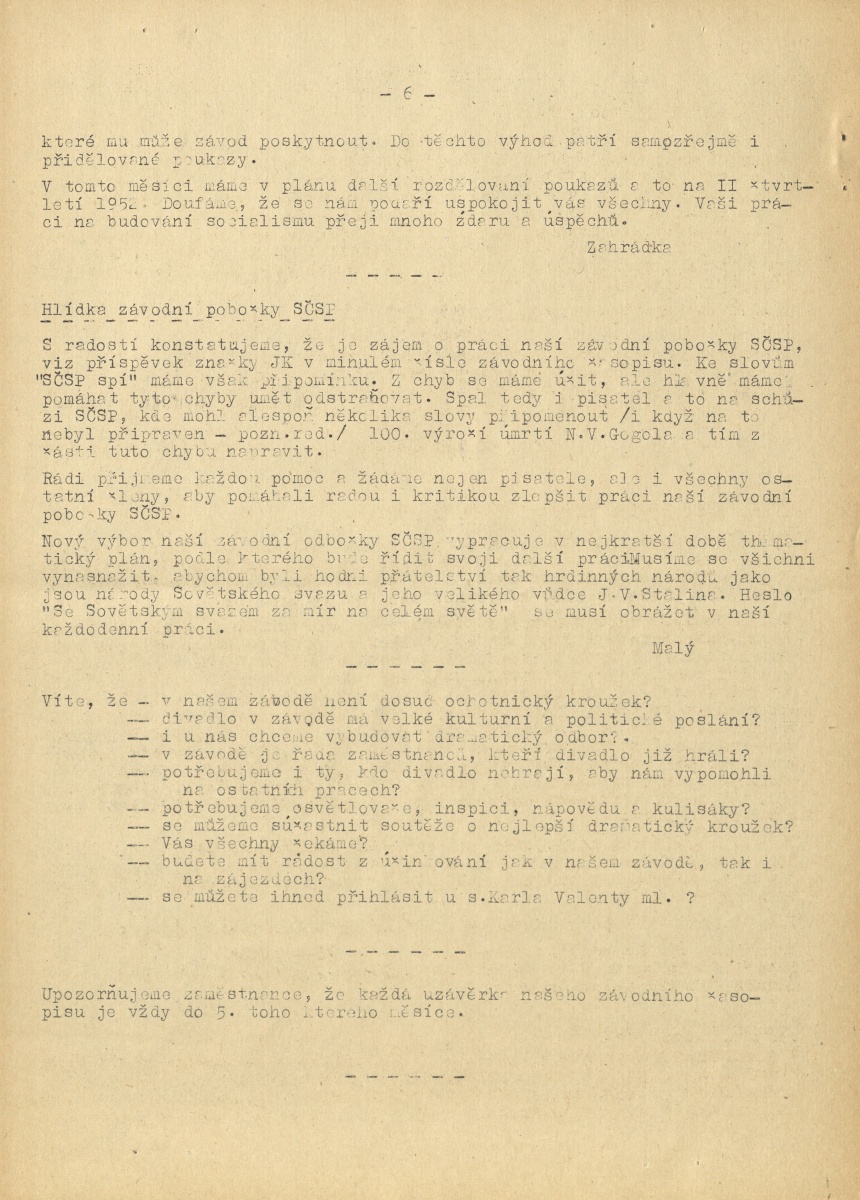 Náhledový obrázek Zájmy Tesly, rok 1952, číslo 4 - 6