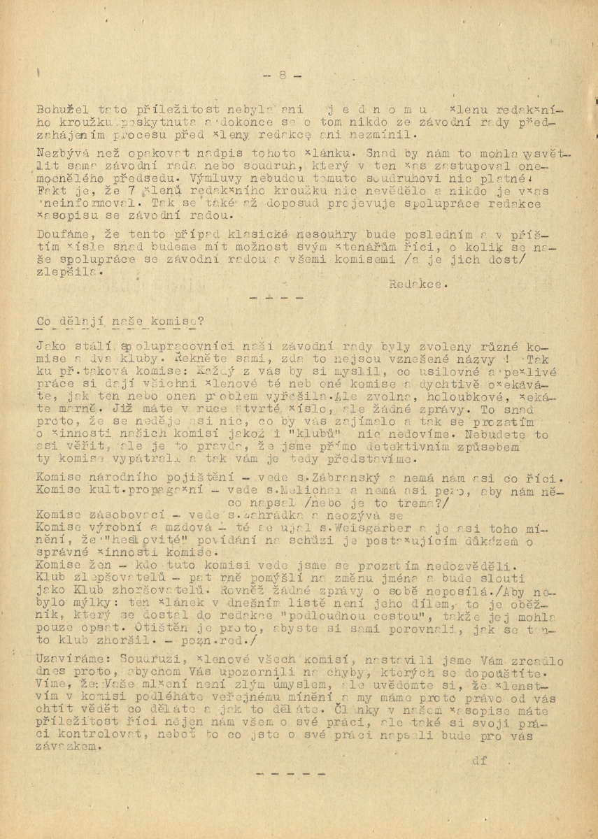 Náhledový obrázek Zájmy Tesly, rok 1952, číslo 4 - 8