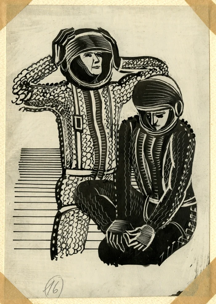 Náhledový obrázek předmětu Ilustrace - Pasažér je smrt