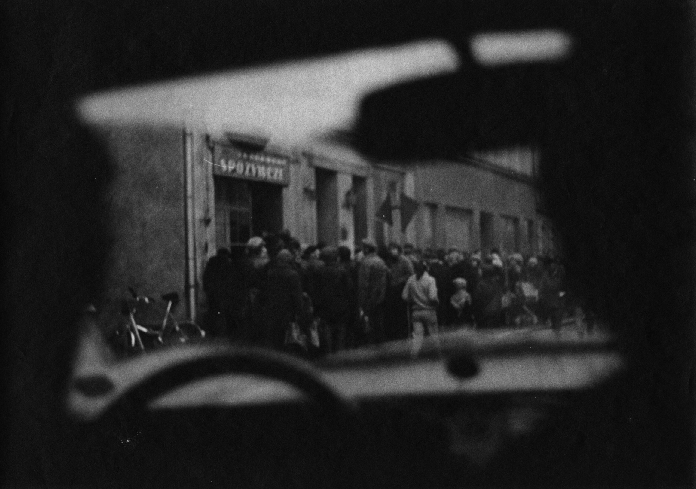 Náhledový obrázek Nisa v období protestů Solidarity (čb. fotografie) - 1