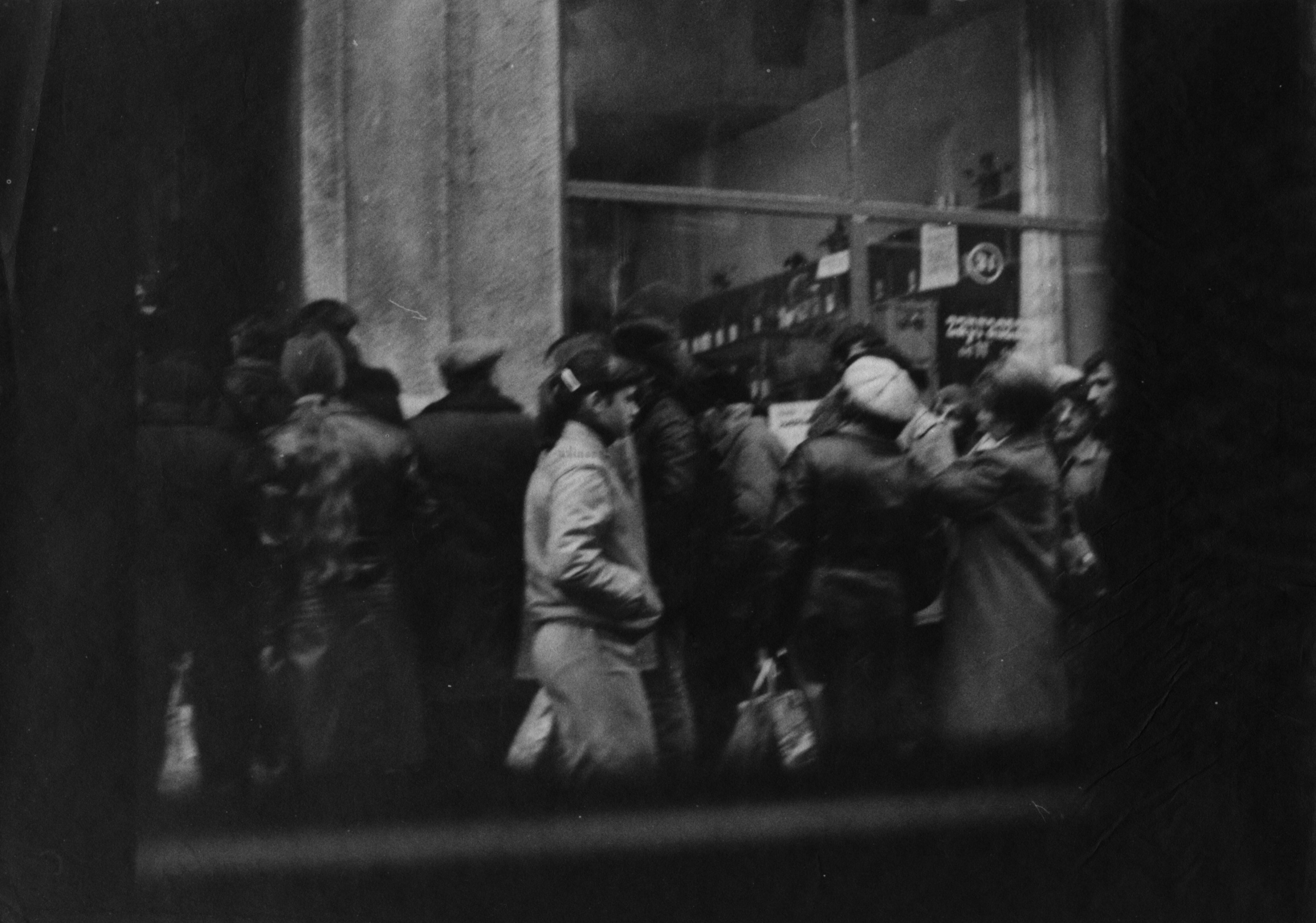 Náhledový obrázek Nisa v období protestů Solidarity (čb. fotografie) - 1