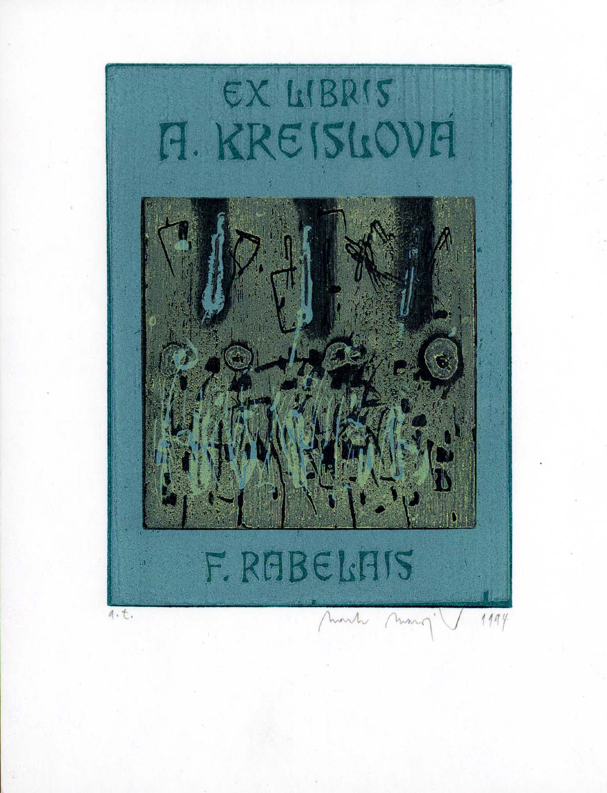 Náhledový obrázek Exlibris - 1