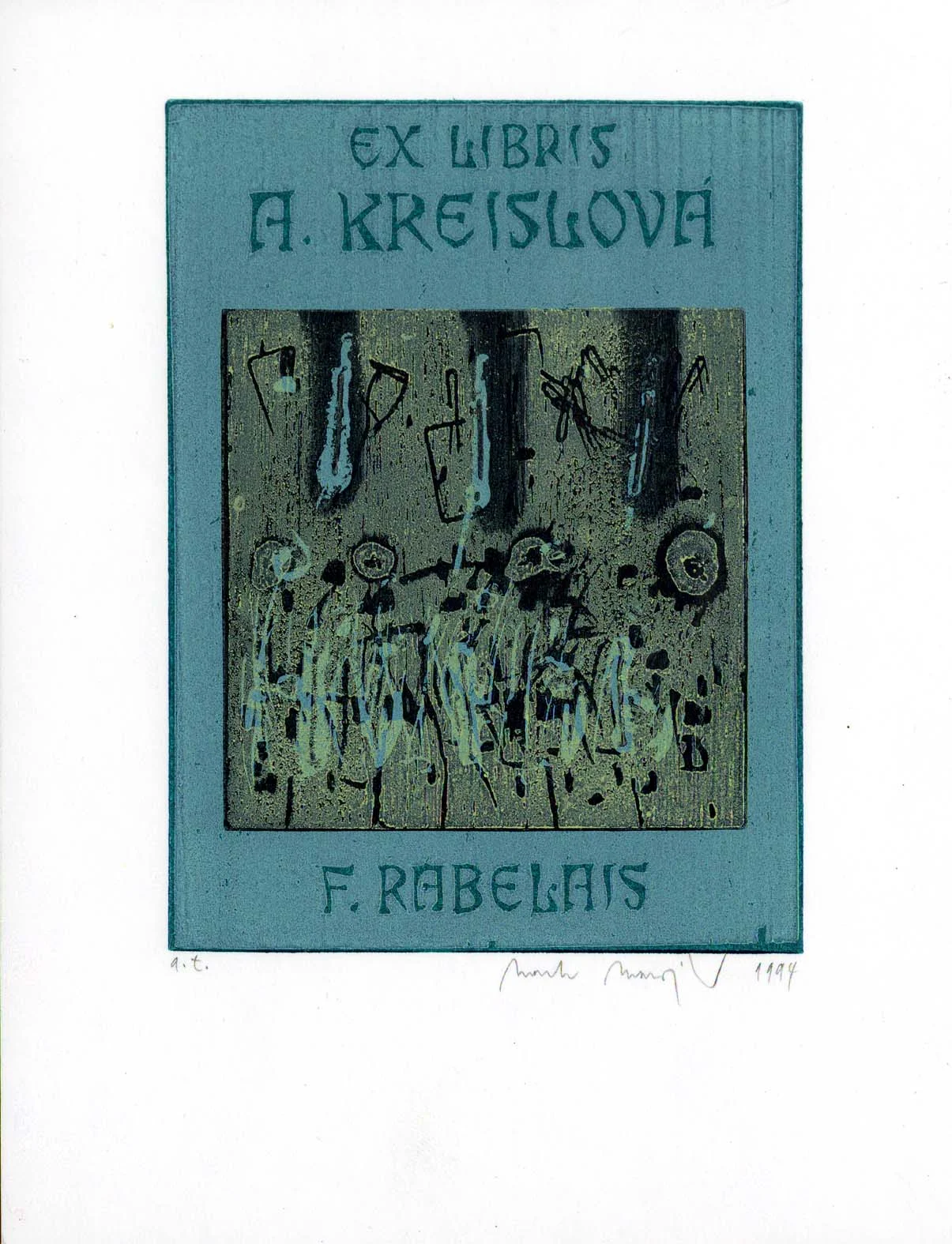 Náhledový obrázek předmětu Exlibris