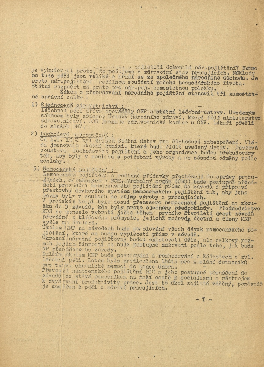 Náhledový obrázek Za socialistický výzkum, rok 1952, číslo 1 - 4