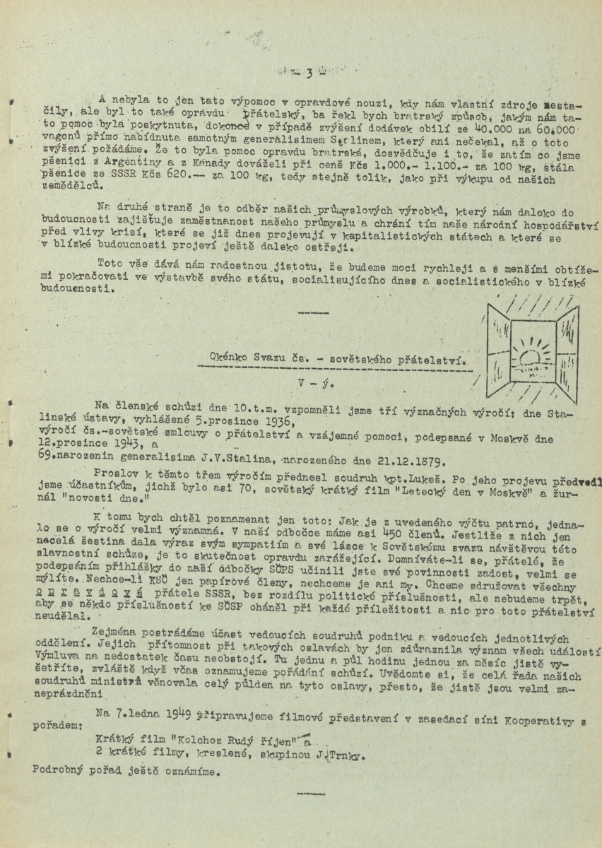 Náhledový obrázek Závodní zpravodaj, rok 1948, číslo 12 - 6