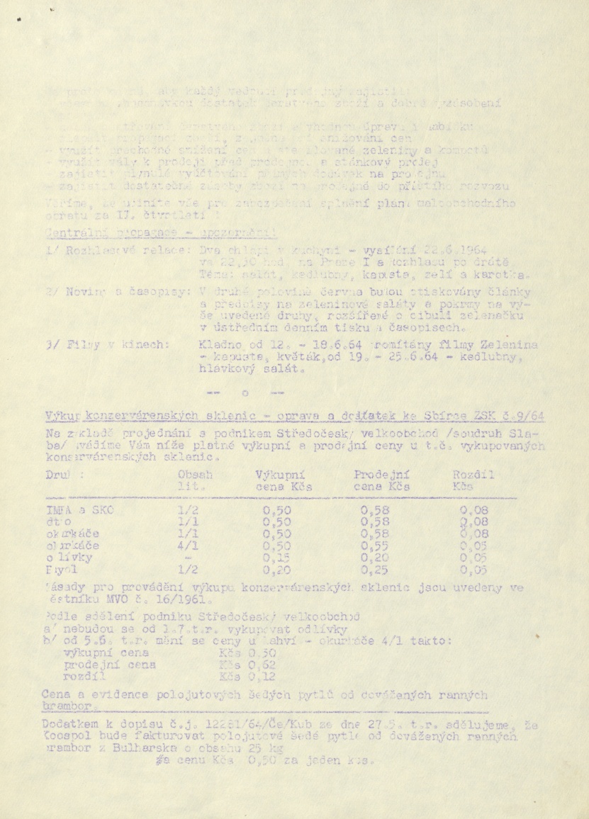 Náhledový obrázek Zelináček, rok 1964, číslo 1 - 4