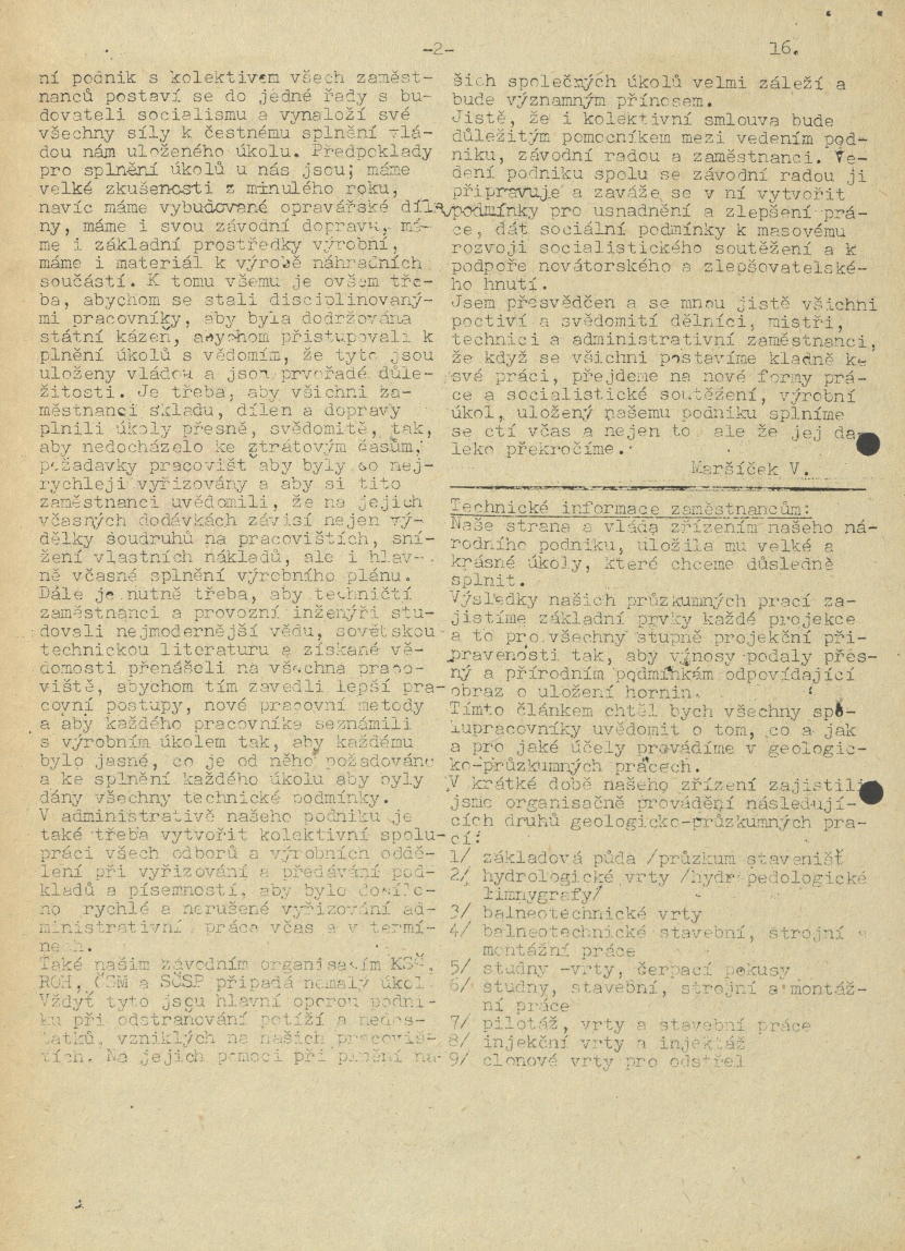 Náhledový obrázek Zemprůzkum, rok 1954, číslo 1 - 2
