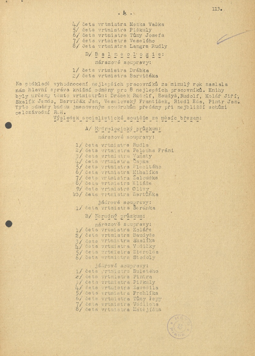 Náhledový obrázek Zemprůzkum, rok 1954, číslo 4 - 4