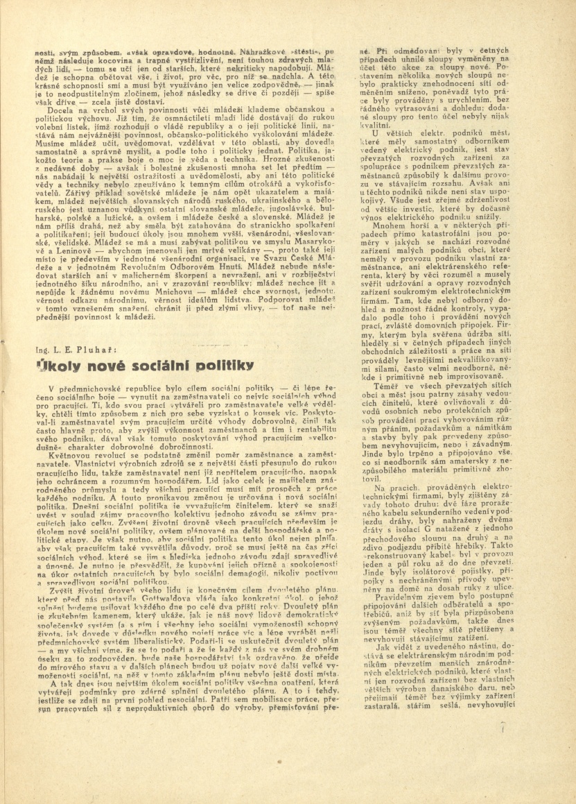 Náhledový obrázek Zkrat, rok 1947, číslo 1 - 9