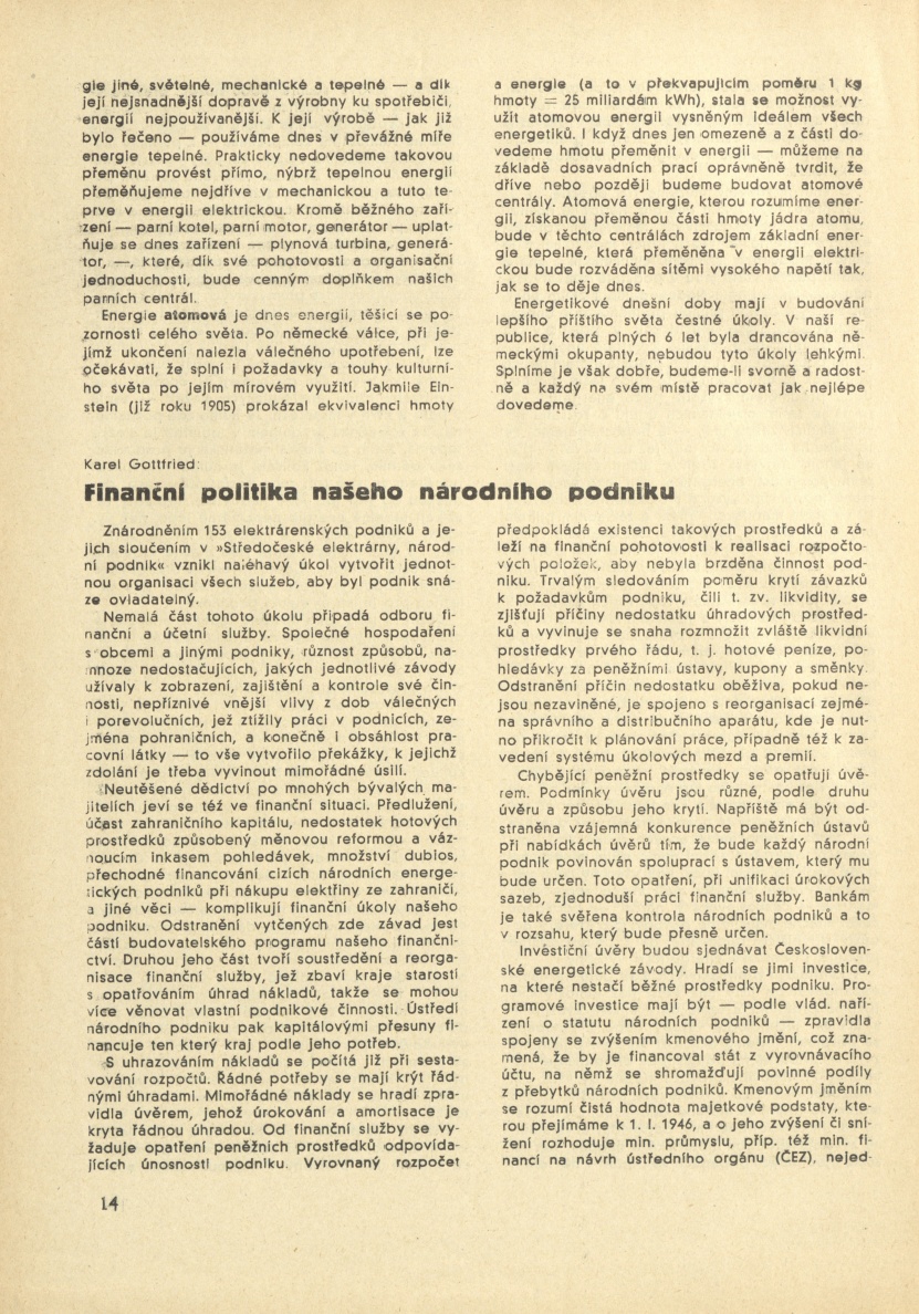 Náhledový obrázek Zkrat, rok 1947, číslo 1 - 16