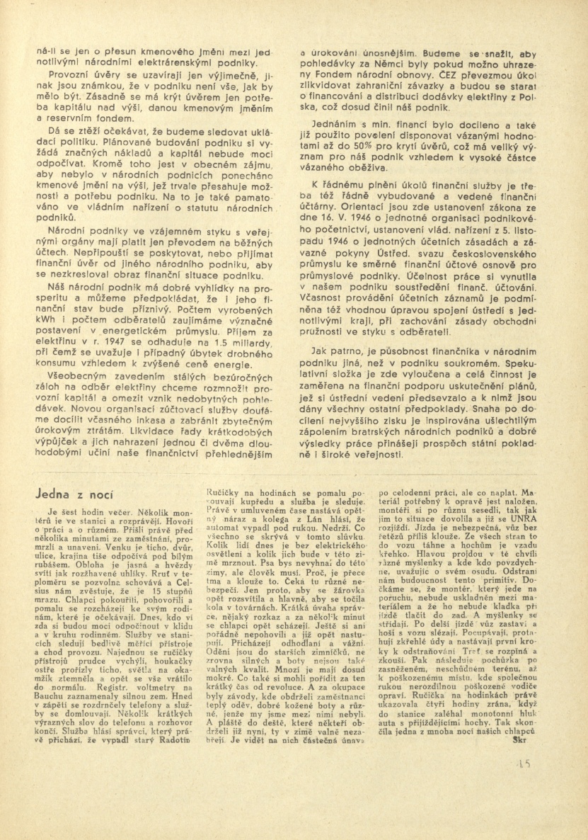 Náhledový obrázek Zkrat, rok 1947, číslo 1 - 17