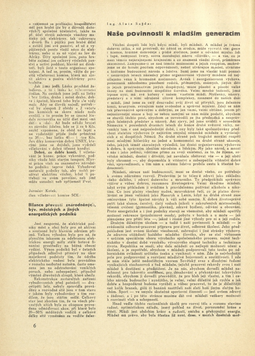 Náhledový obrázek Zkrat, rok 1947, číslo 1 - 8