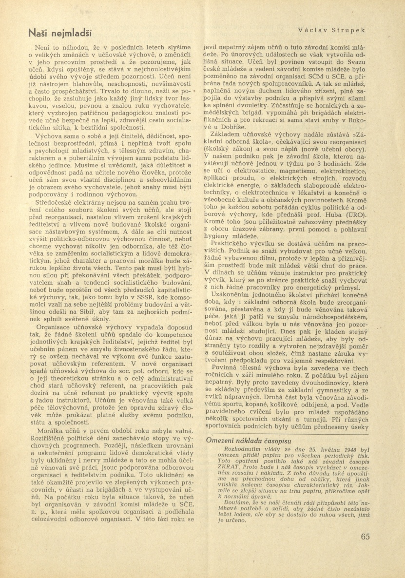 Náhledový obrázek Zkrat, rok 1948, číslo 6-7 - 5