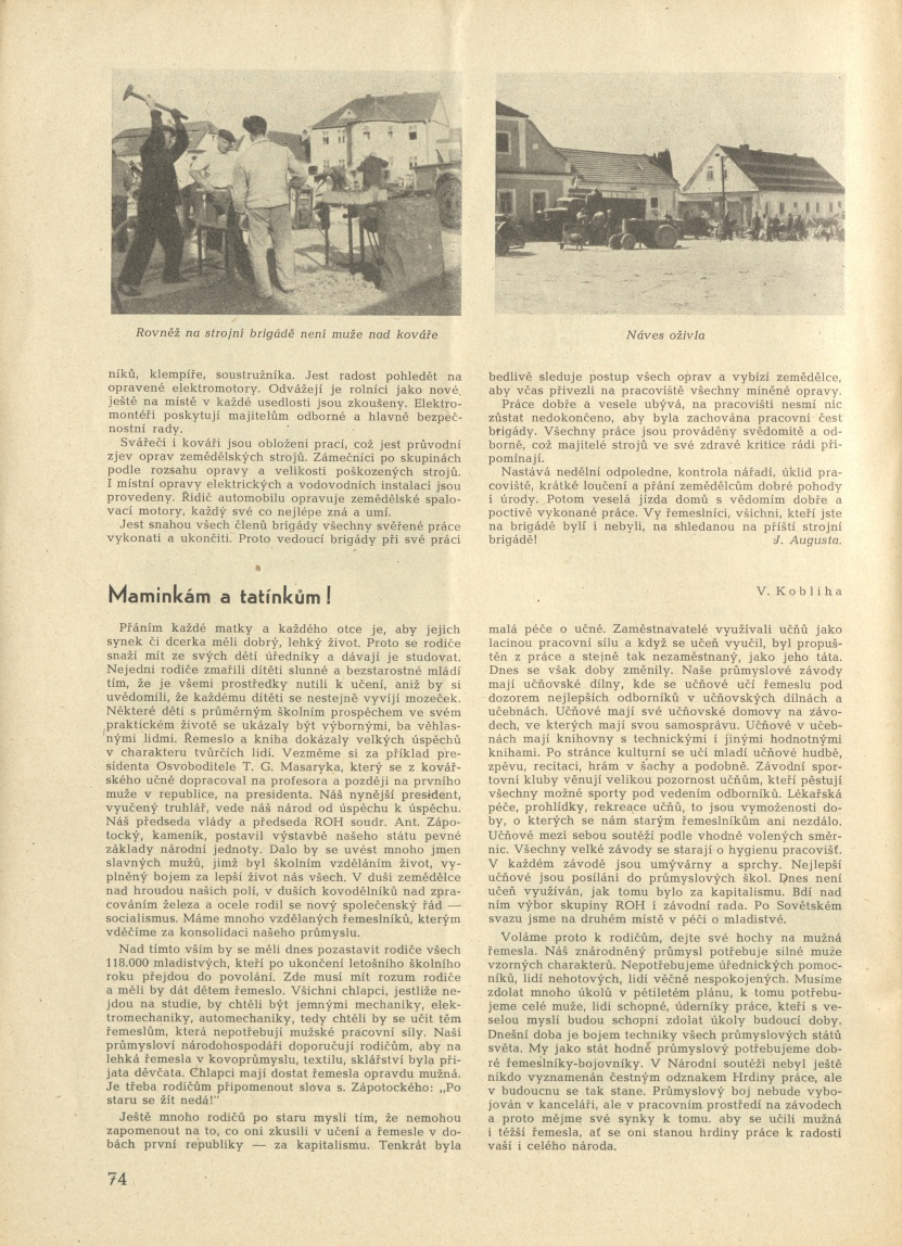 Náhledový obrázek Zkrat, rok 1948, číslo 6-7 - 14