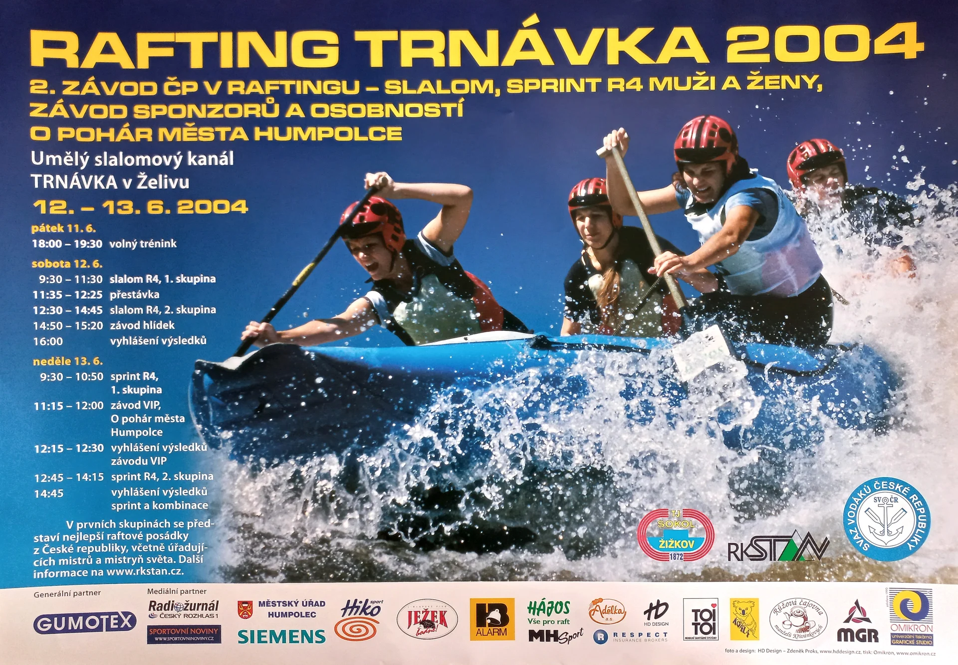 Náhledový obrázek předmětu Rafting Trnávka 2004