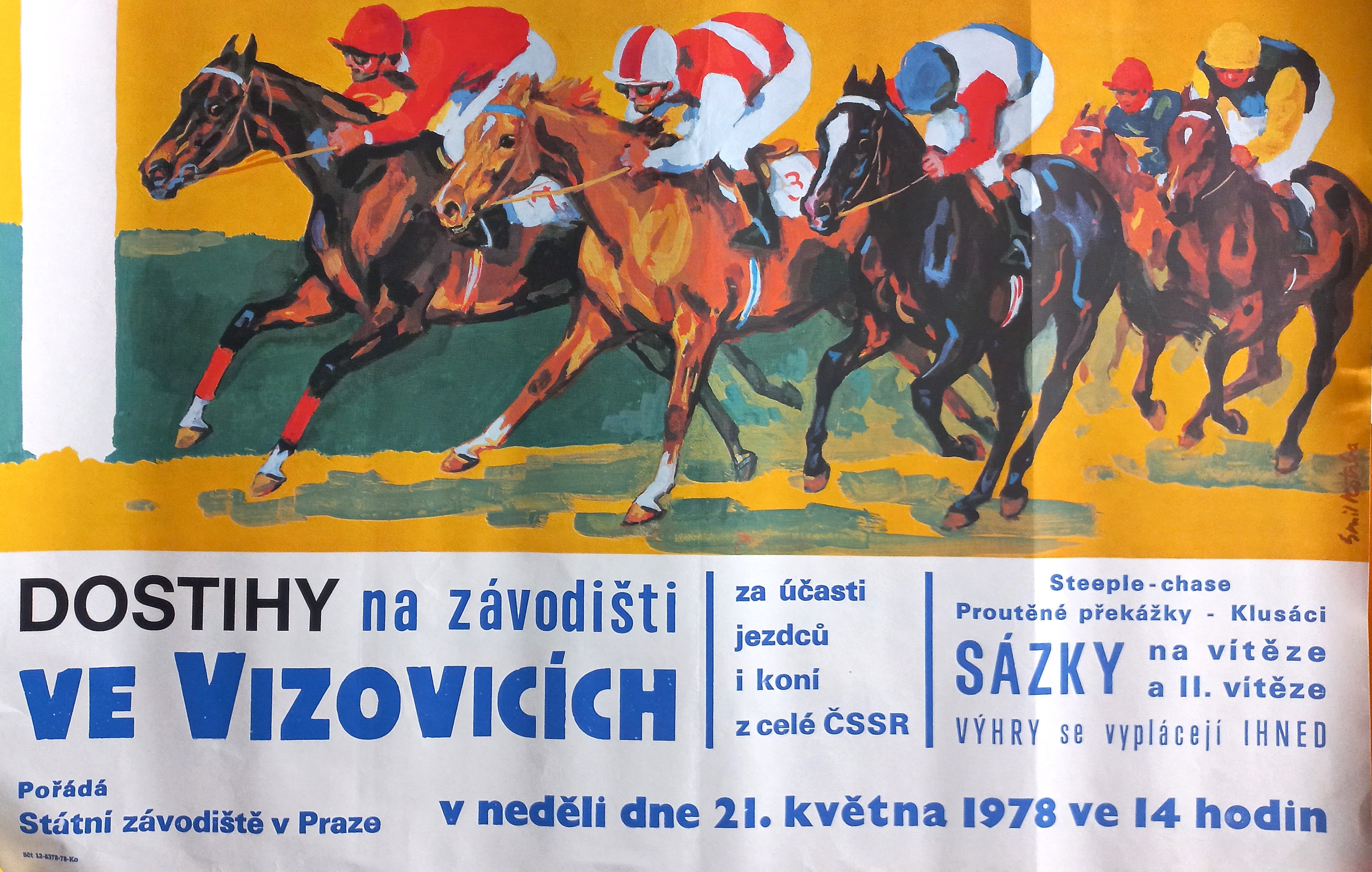 Náhledový obrázek Dostihy na závodišti ve Vizovicích - 1