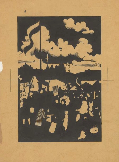 Náhledový obrázek Ilustrace - Pod staropražským nebem - 1