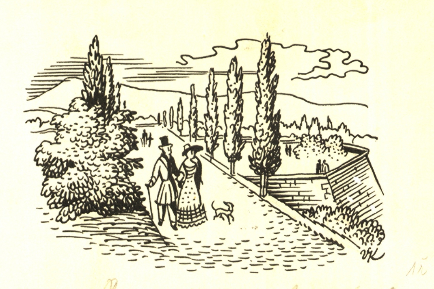 Náhledový obrázek Ilustrace - Jak život Prahou šel - 1