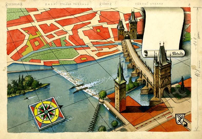 Náhledový obrázek předmětu Ilustrace - Stará Praha