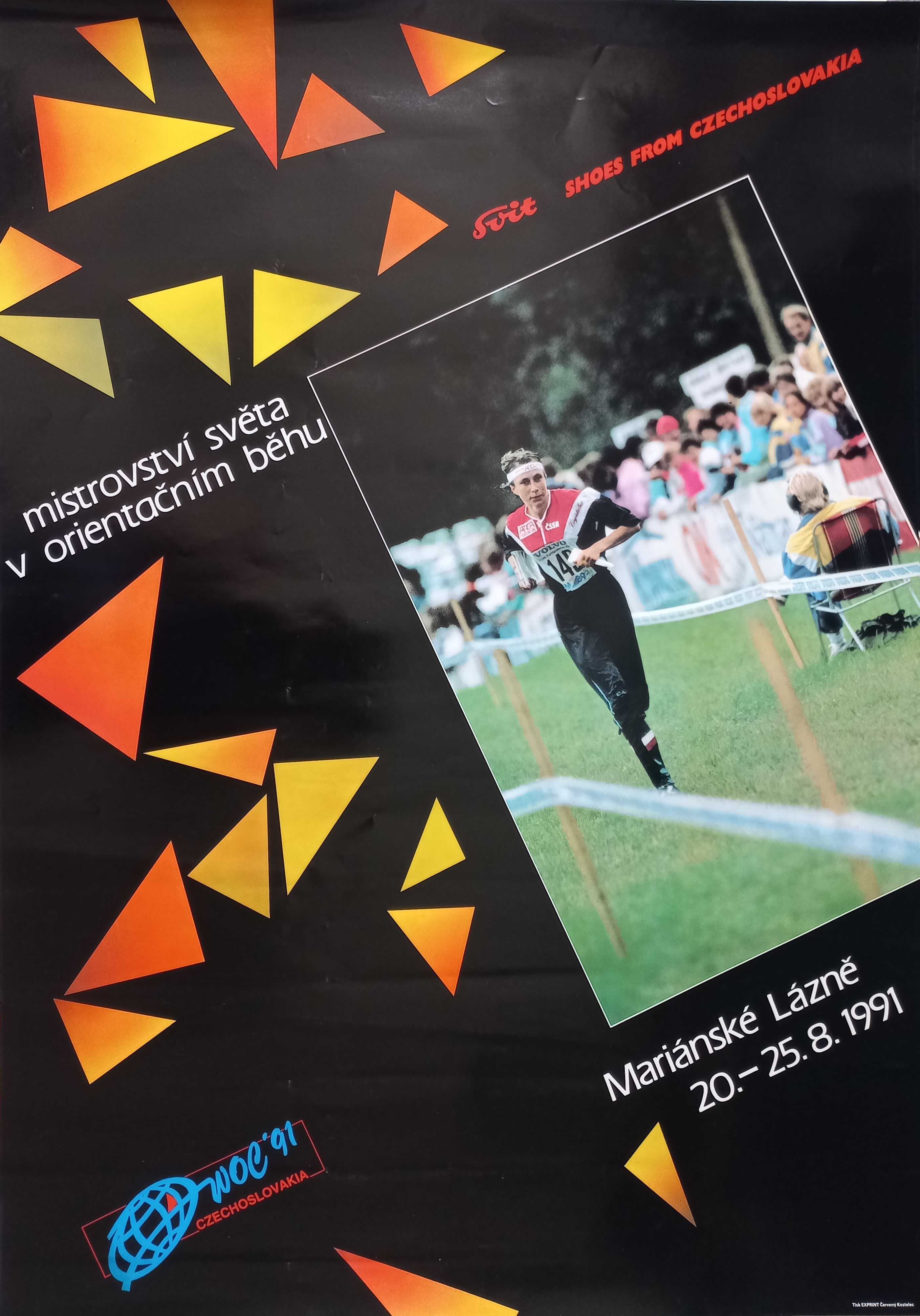 Náhledový obrázek Mistrovství světa v orientačním běhu. Mariánské Lázně 1991 - 1