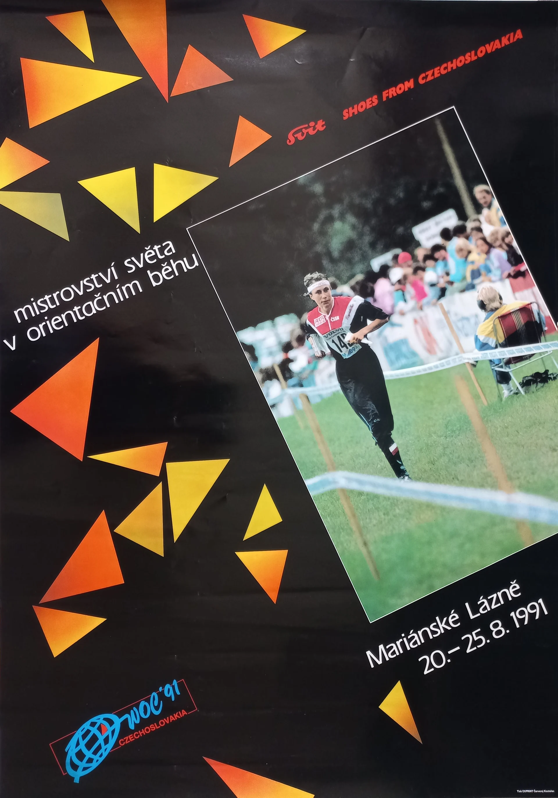 Náhledový obrázek předmětu Mistrovství světa v orientačním běhu. Mariánské Lázně 1991
