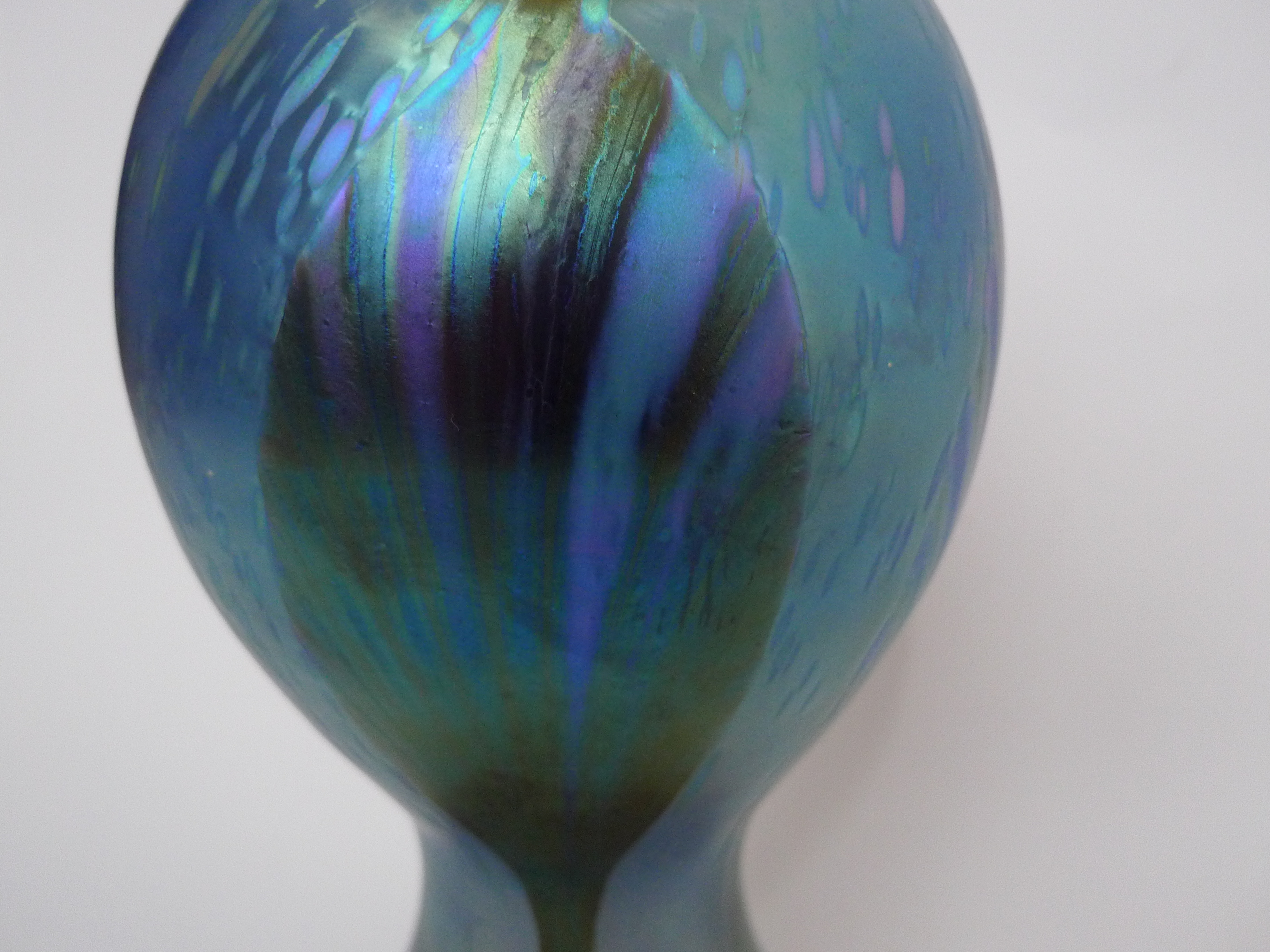 Náhledový obrázek Váza blau opal verl. Phänomem Gre 2/318 - 2