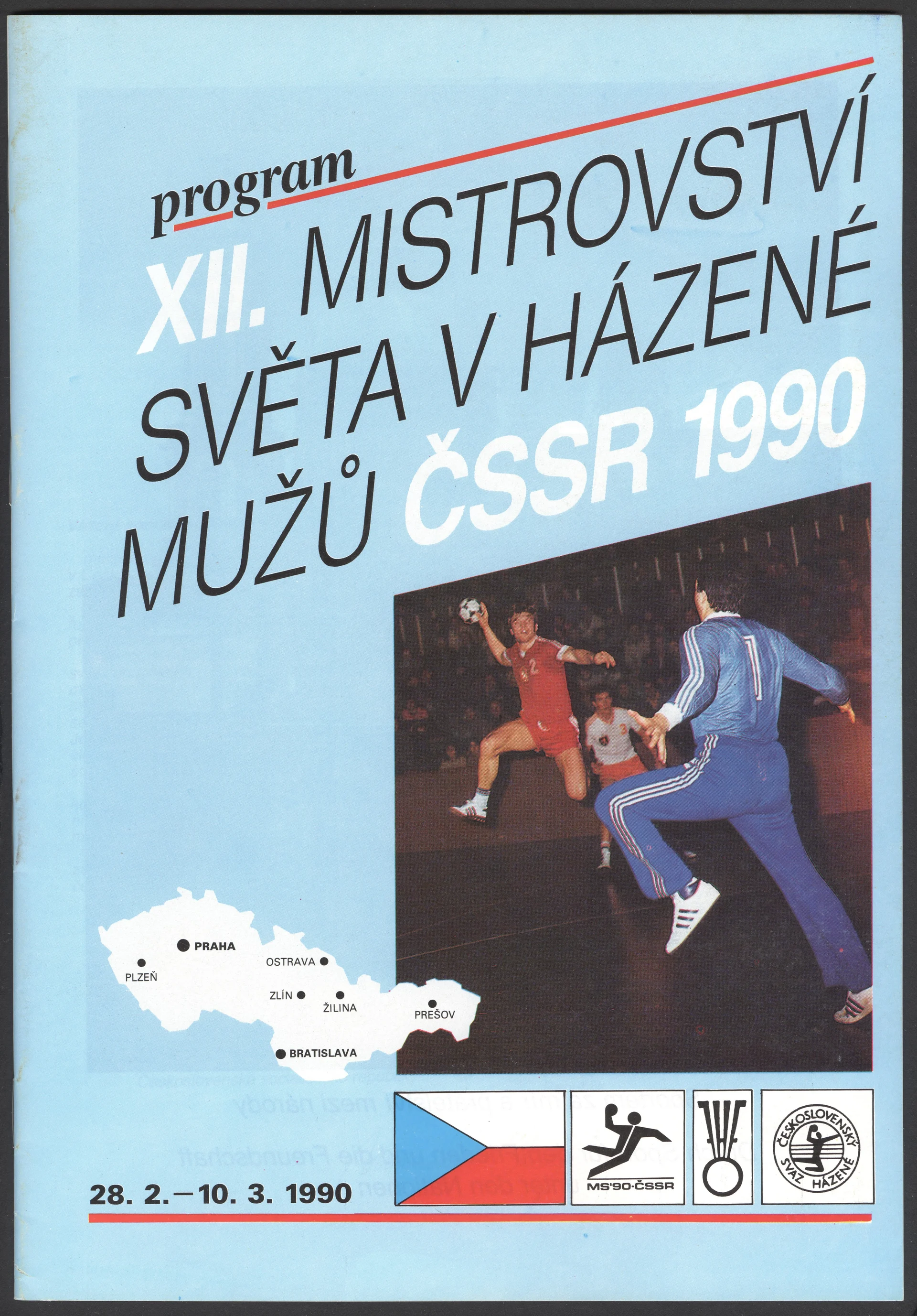 Náhledový obrázek předmětu Mistrovství světa v házené mužů. ČSSR 1990