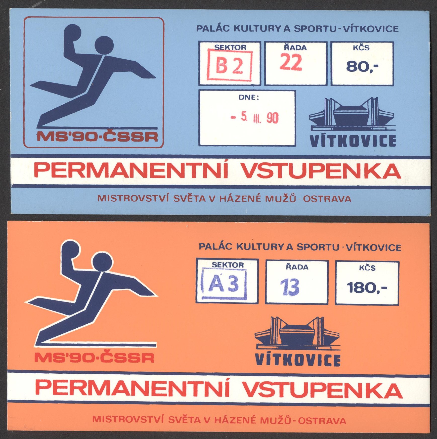 Náhledový obrázek Mistrovství světa v házené mužů. ČSSR 1990 - 1