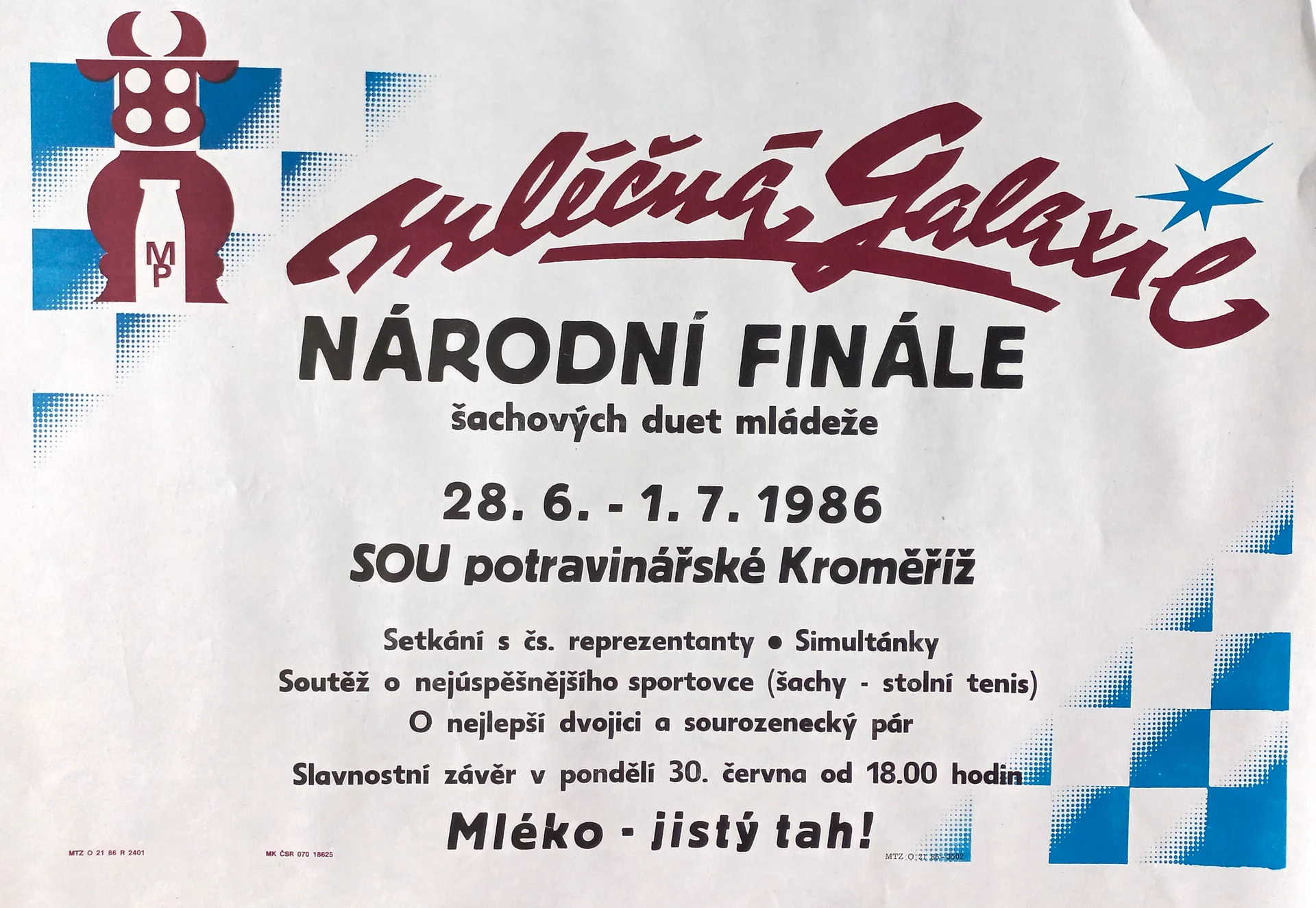 Náhledový obrázek předmětu Mléčná galaxie. Mezinárodní finále. Šachový duet mládeže