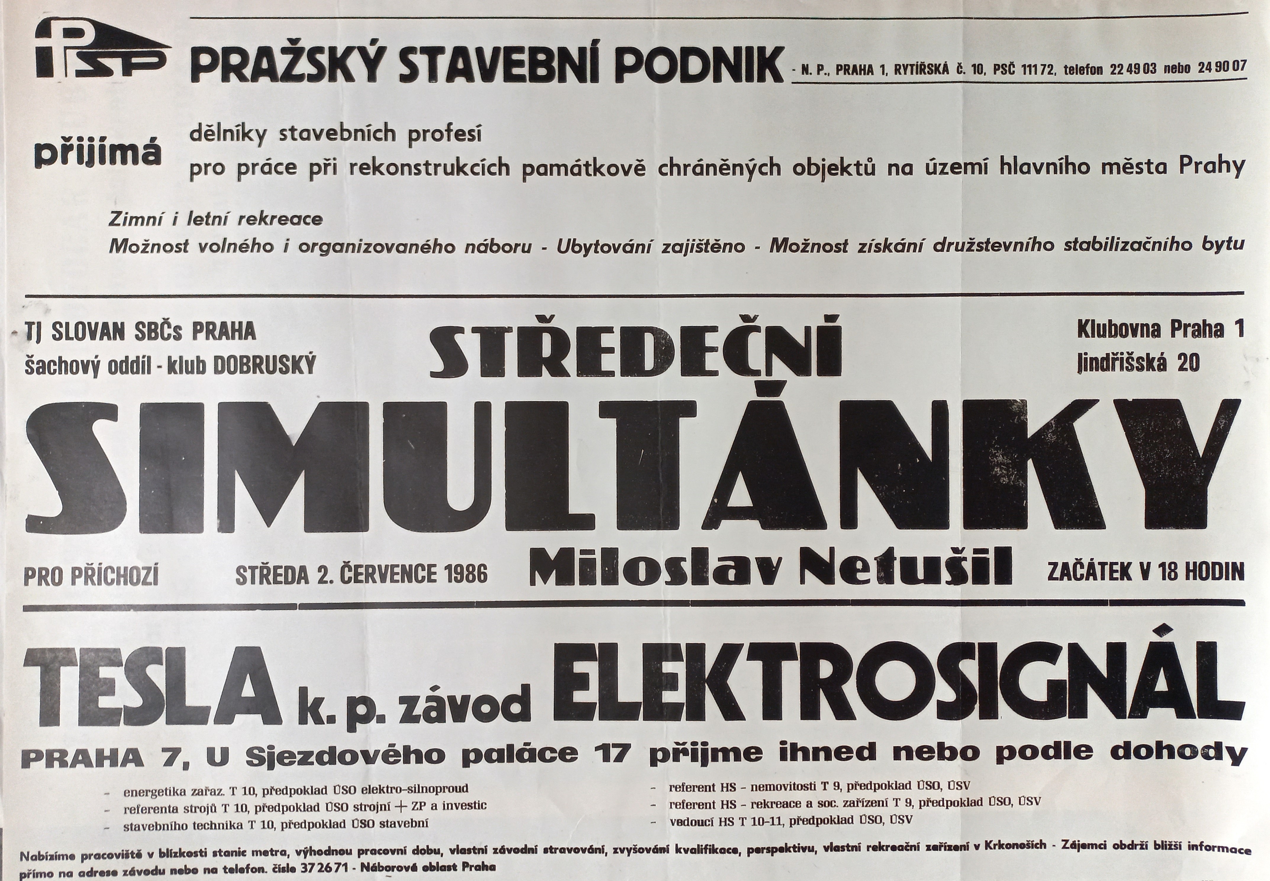 Náhledový obrázek Středeční simultánky - 1