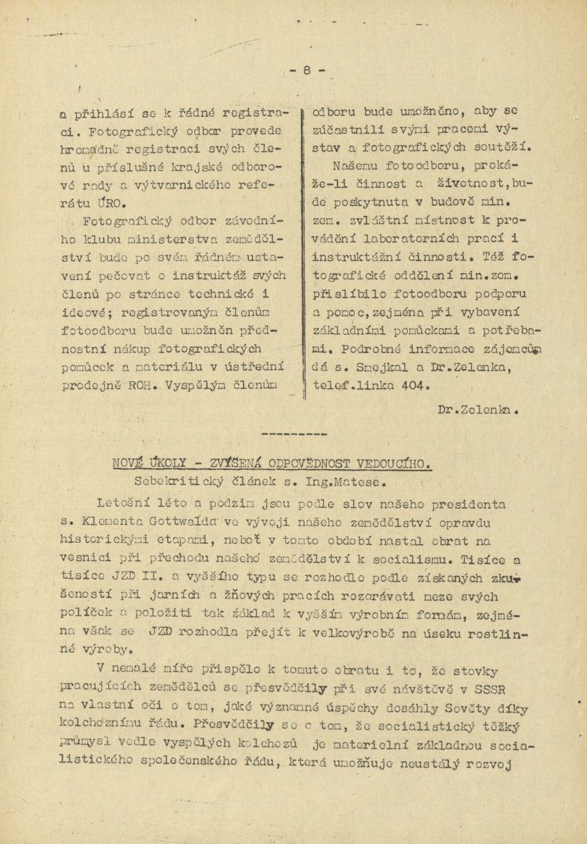 Náhledový obrázek Kupředu, rok 1950, číslo 2 - 8