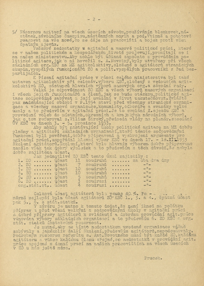 Náhledový obrázek Kupředu, rok 1953, číslo 9 - 2