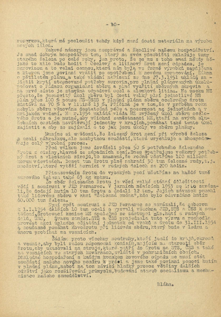Náhledový obrázek Kupředu, rok 1953, číslo 9 - 10