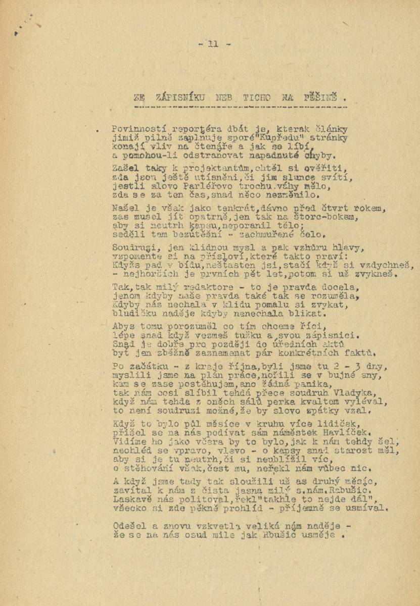 Náhledový obrázek Kupředu, rok 1953, číslo 9 - 11