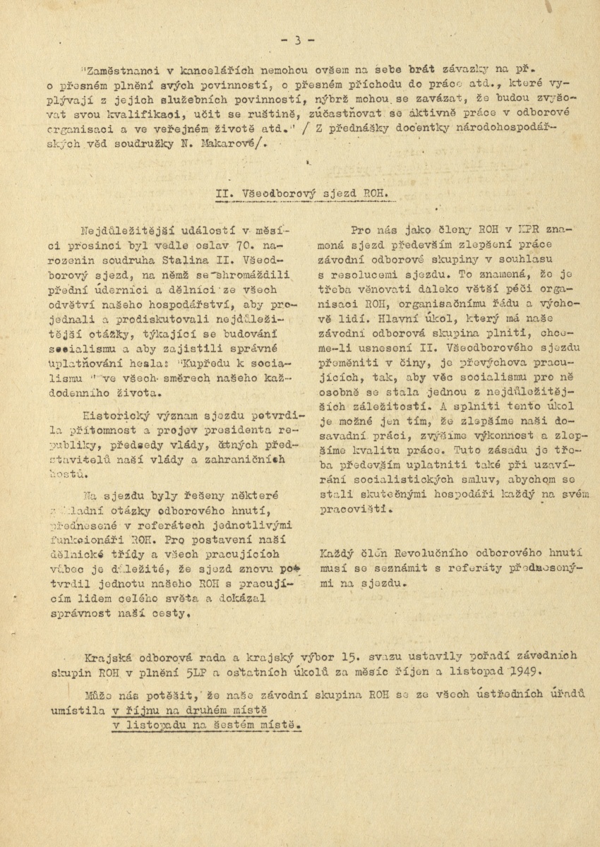 Náhledový obrázek Kupředu levá, rok 1950, číslo 1 - 3