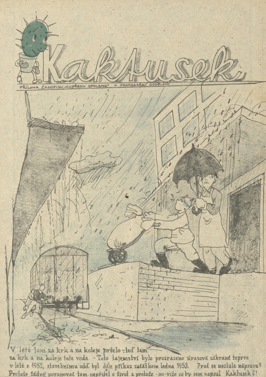 Náhledový obrázek Kupředu, Spolano!, rok 1953, č.3-4 - 9