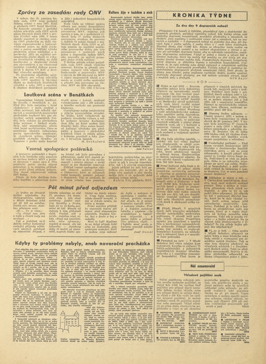 Náhledový obrázek Mladoboleslavsko, rok 1958, č.1 - 3