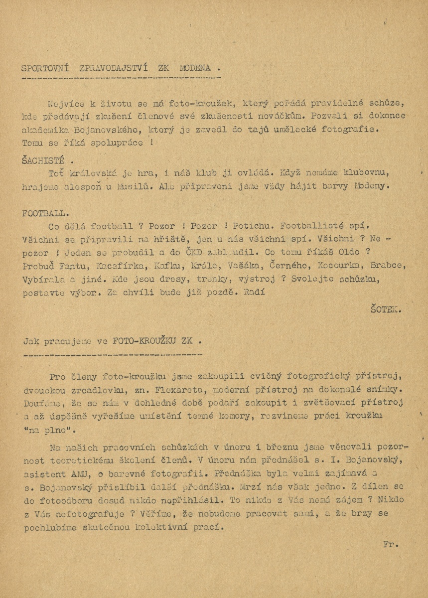 Náhledový obrázek Modena, rok 1952, č.3 - 7