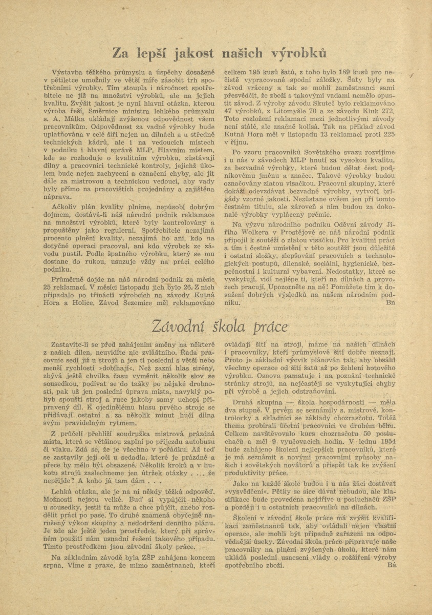 Náhledový obrázek Modena, rok 1953, č.4-5 - 2